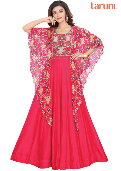 Pink Party wear Gown