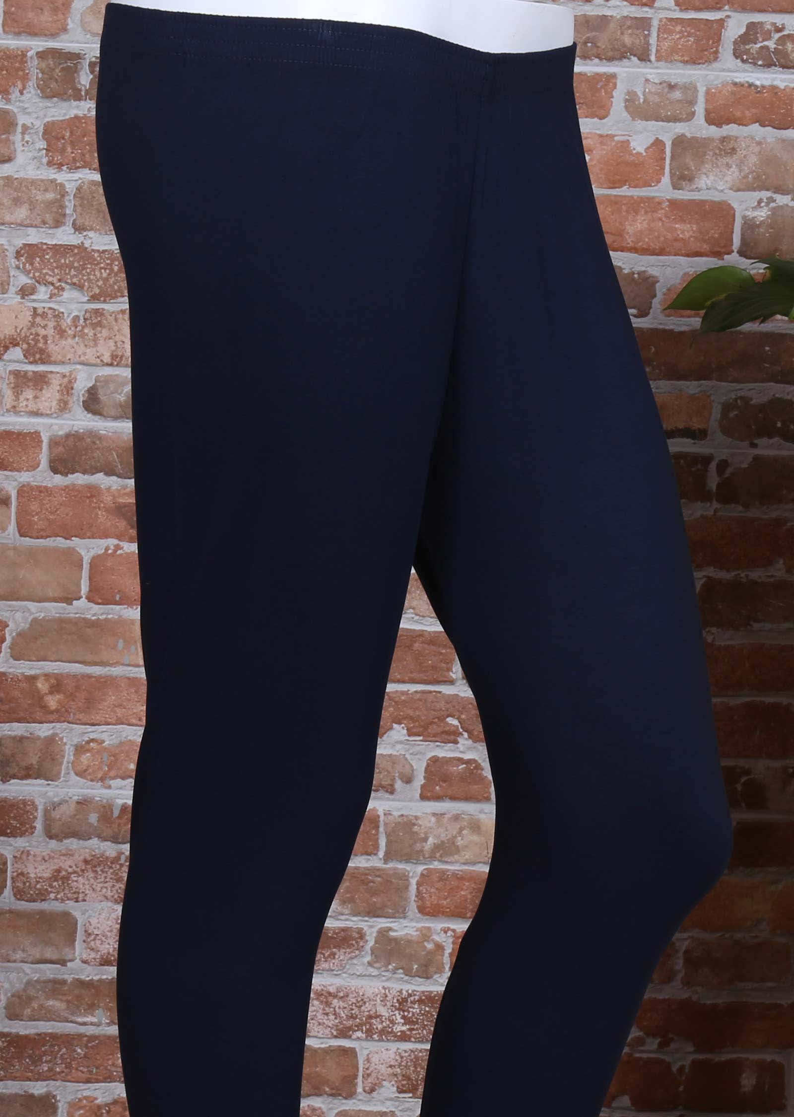 Navy blue Lycra leggings