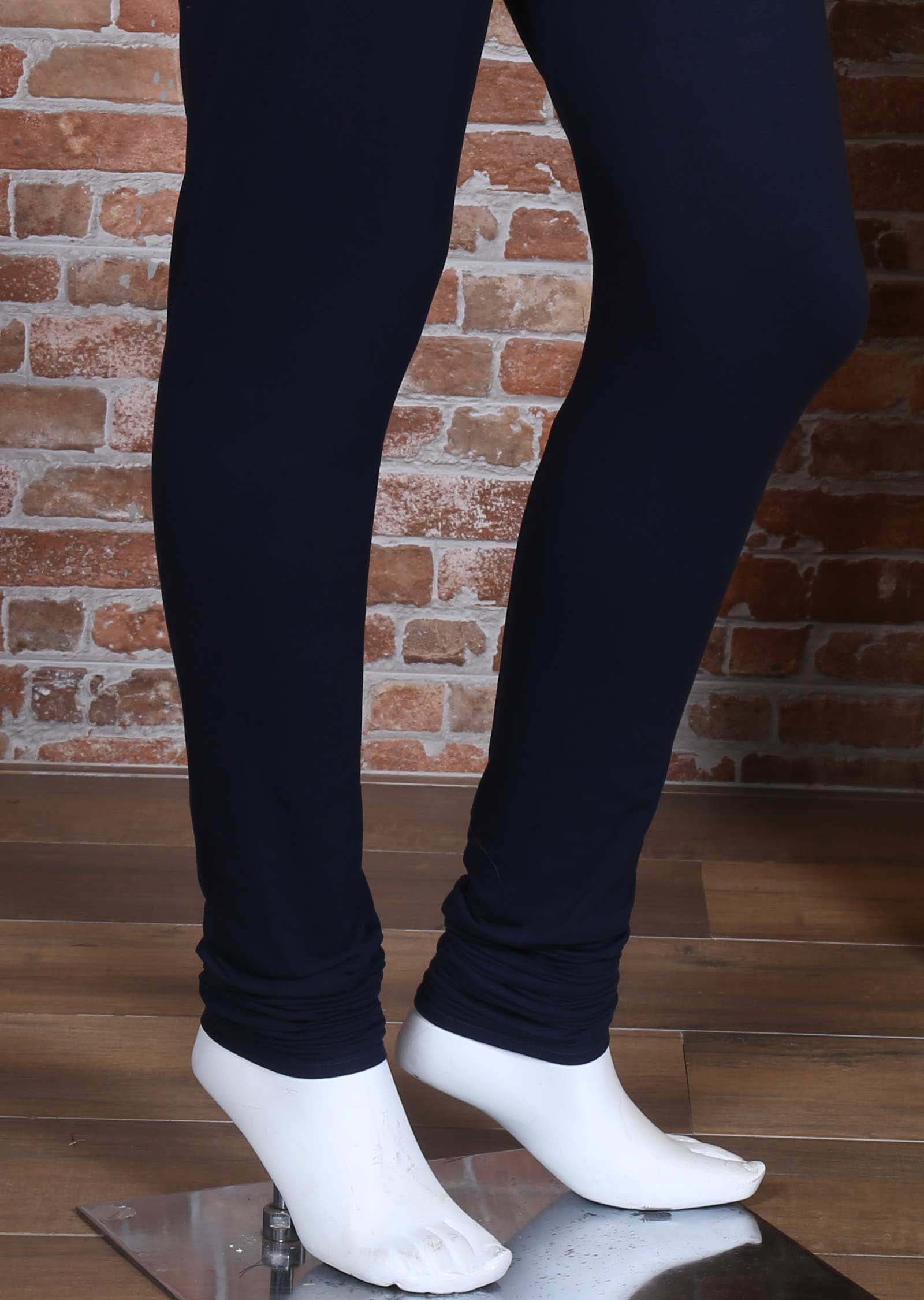 Navy blue Lycra leggings