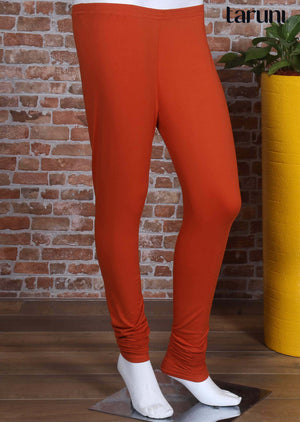 Rust Lycra leggings