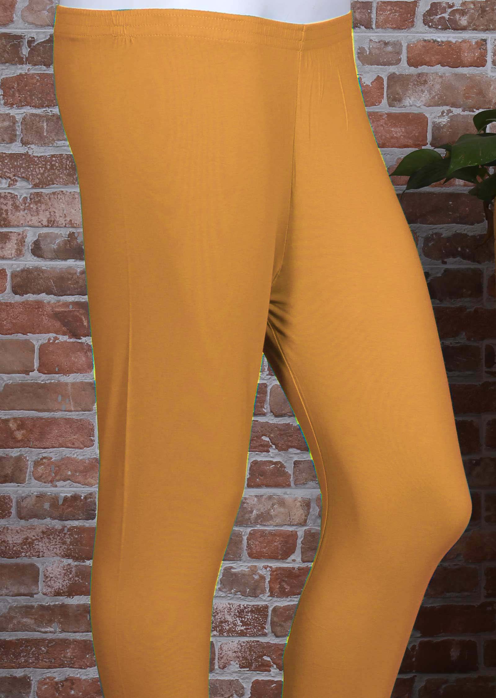 Mustard Lycra leggings