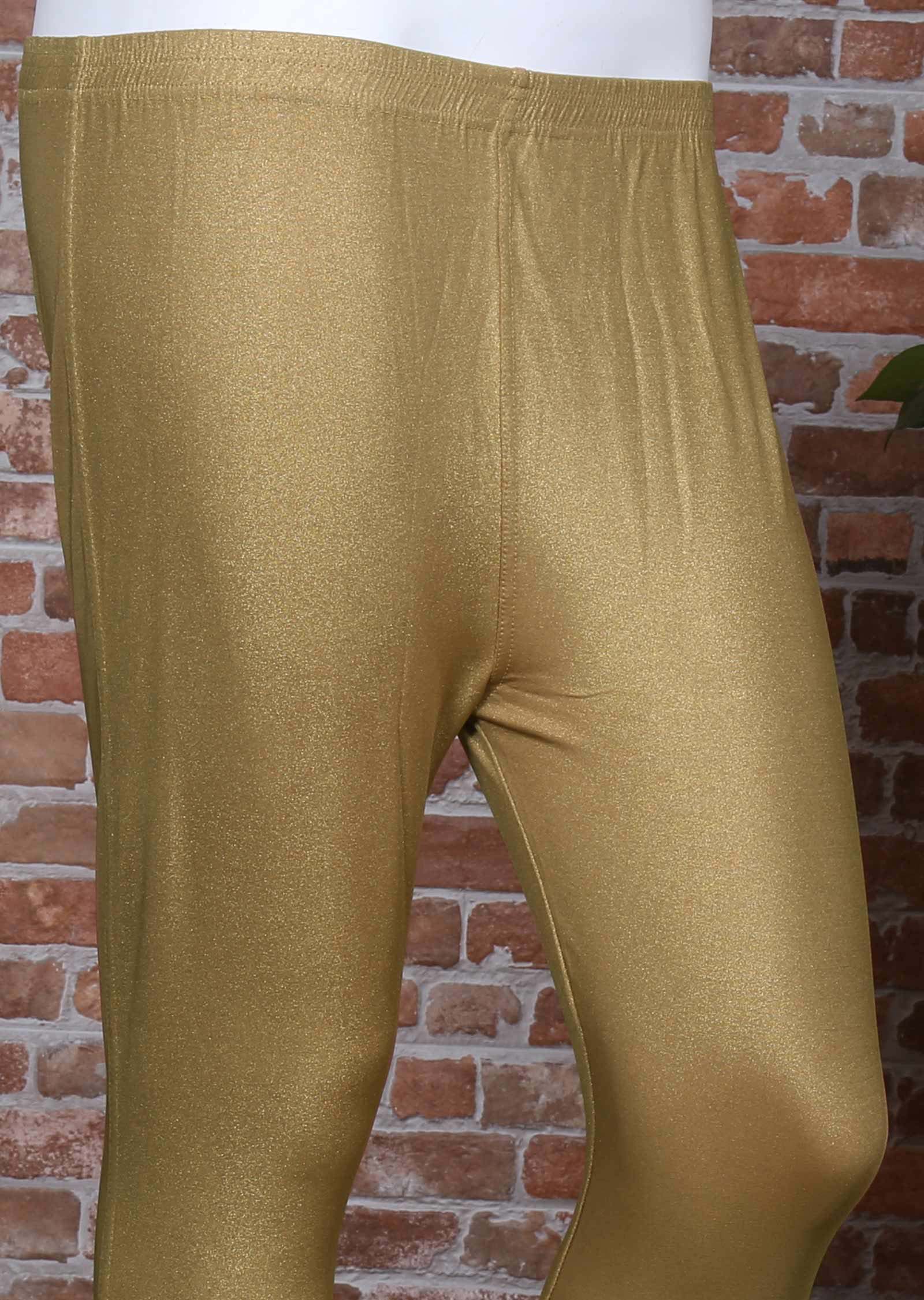 Metallic gold Shimmer leggings