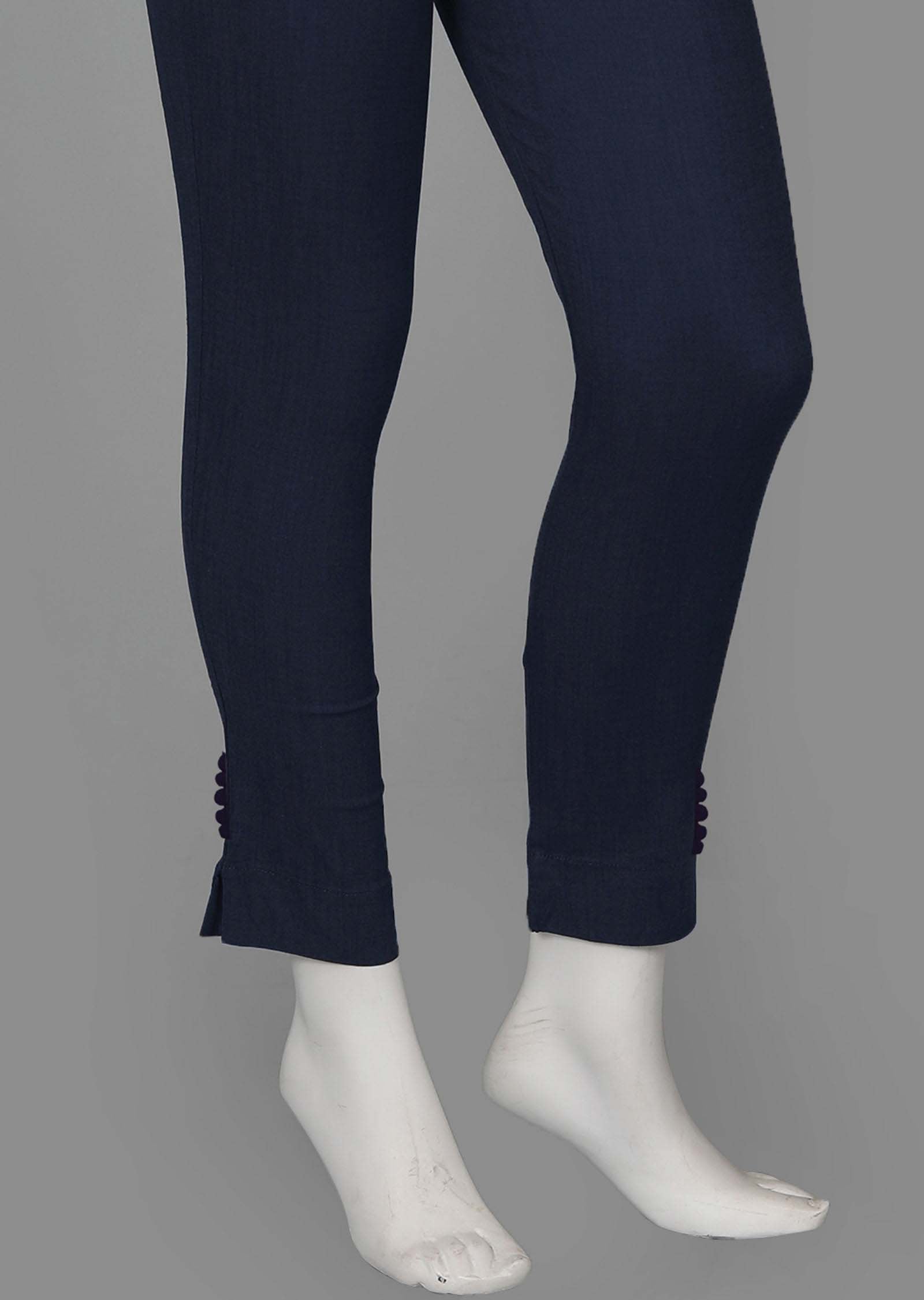 Navy Blue Potli button Pants