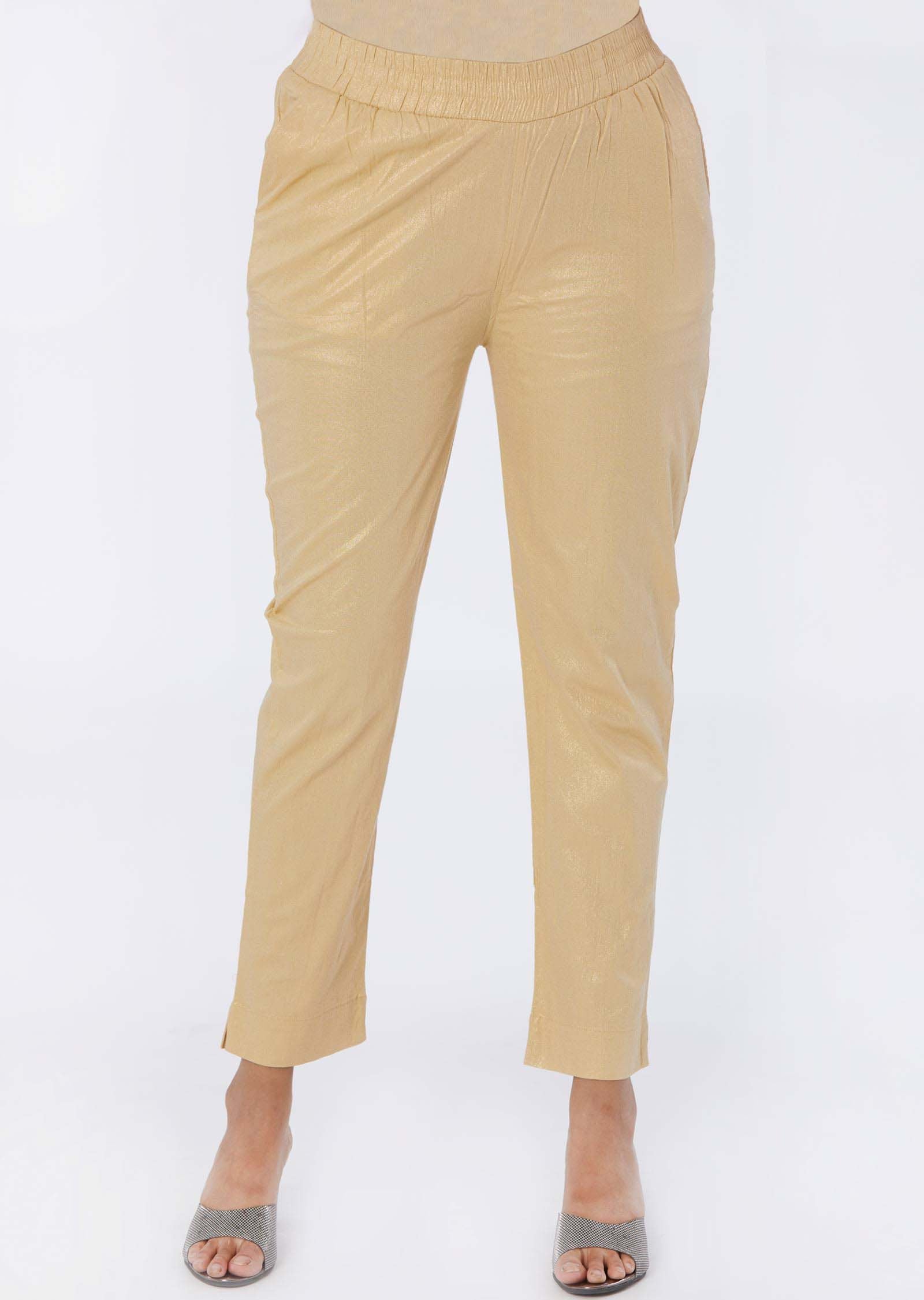 Gold Shimmer Pant